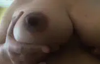 زوجة مثير مع كس مشعر الملاعين لي بجد و cums.